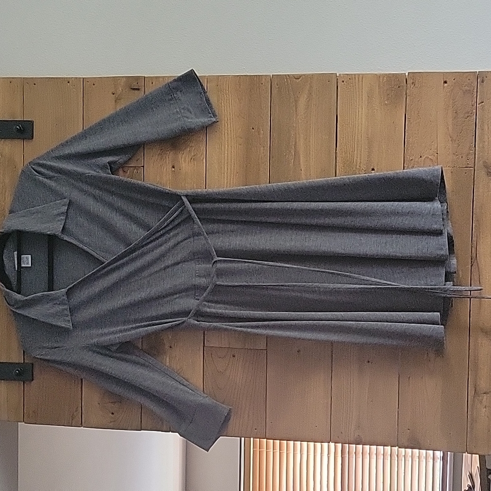 Faux wrap dress L